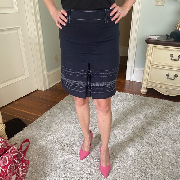 Ann Taylor Dresses & Skirts - Ann Taylor Navy Skirt